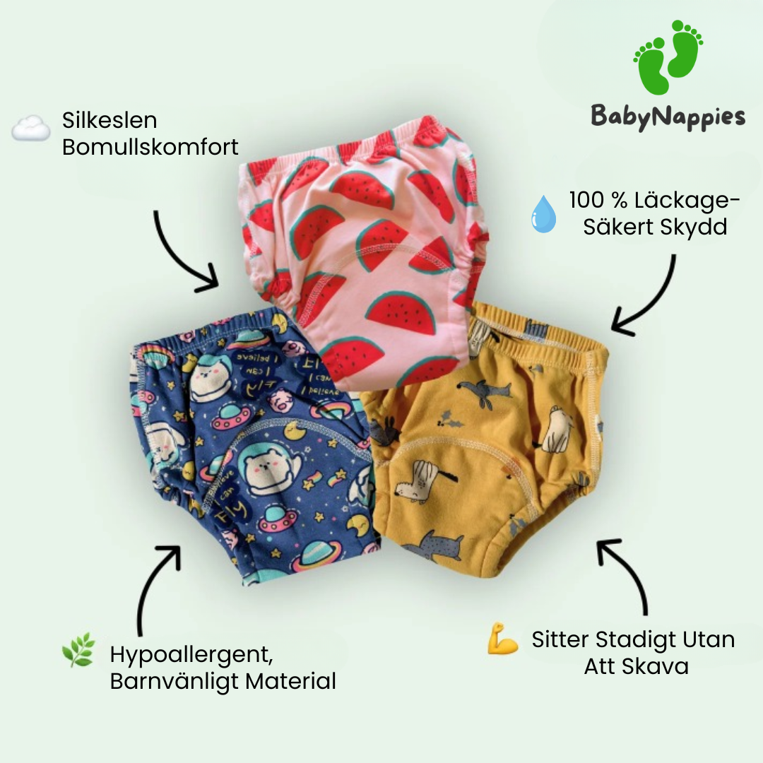 HappyNappies™ - Torrt, tryggt & självständigt